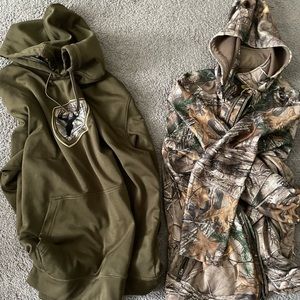 Scent Blocker Brown Hoodie & Realtree Camo Hoodie